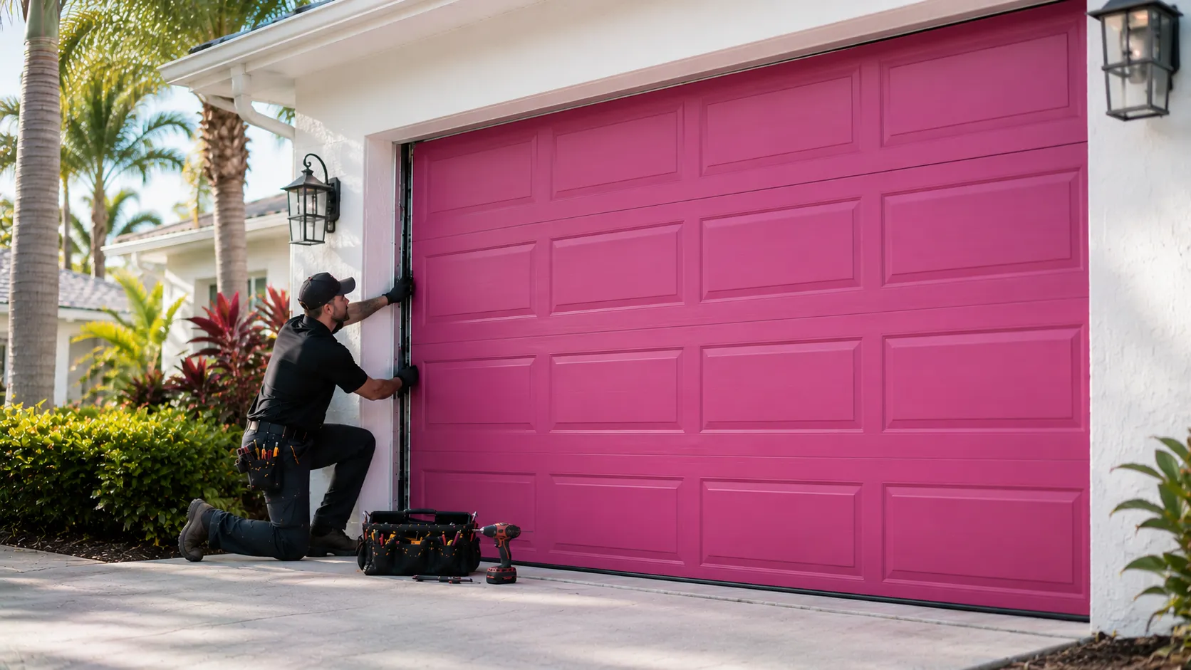 Tell us what’s wrong - Toms River garage door service