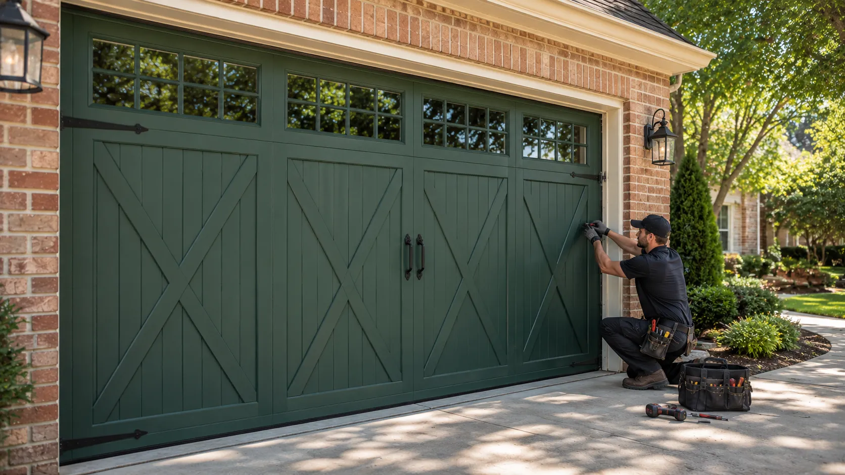 Garage Door Panel Replacement for Beachwood Homes