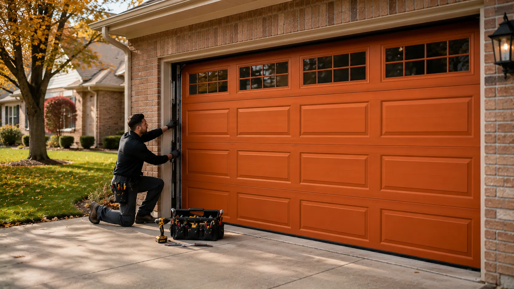 Panel Replacement for Pine Lake Park Garage Doors