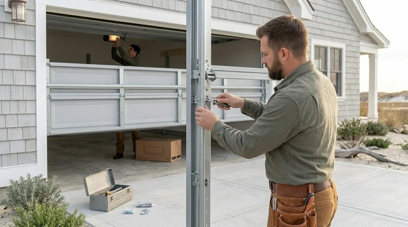 Why Garage Door Safety Sensors Drift in Toms River Homes