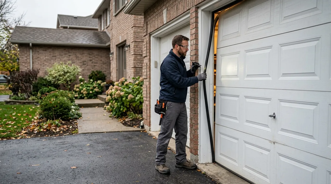 Repaired & tested - Toms River garage door service