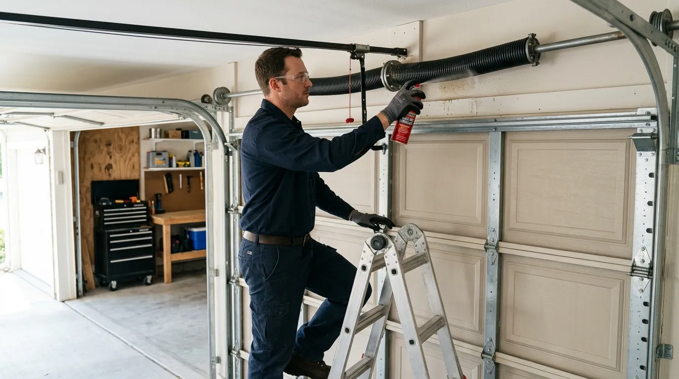 Repaired & tested - Toms River garage door service