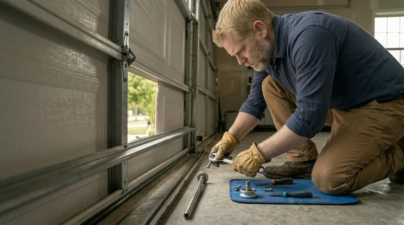 Repaired & tested - Toms River garage door service