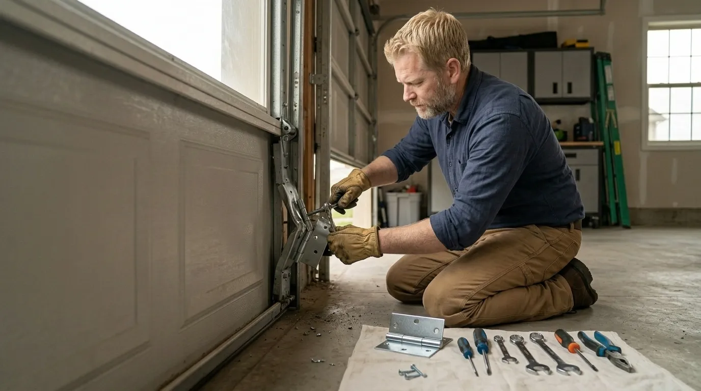 Repaired & tested - Toms River garage door service