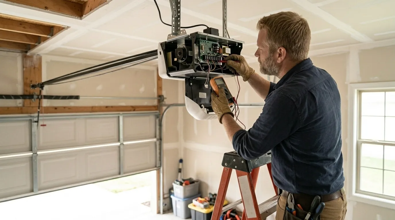 Repaired & tested - Toms River garage door service