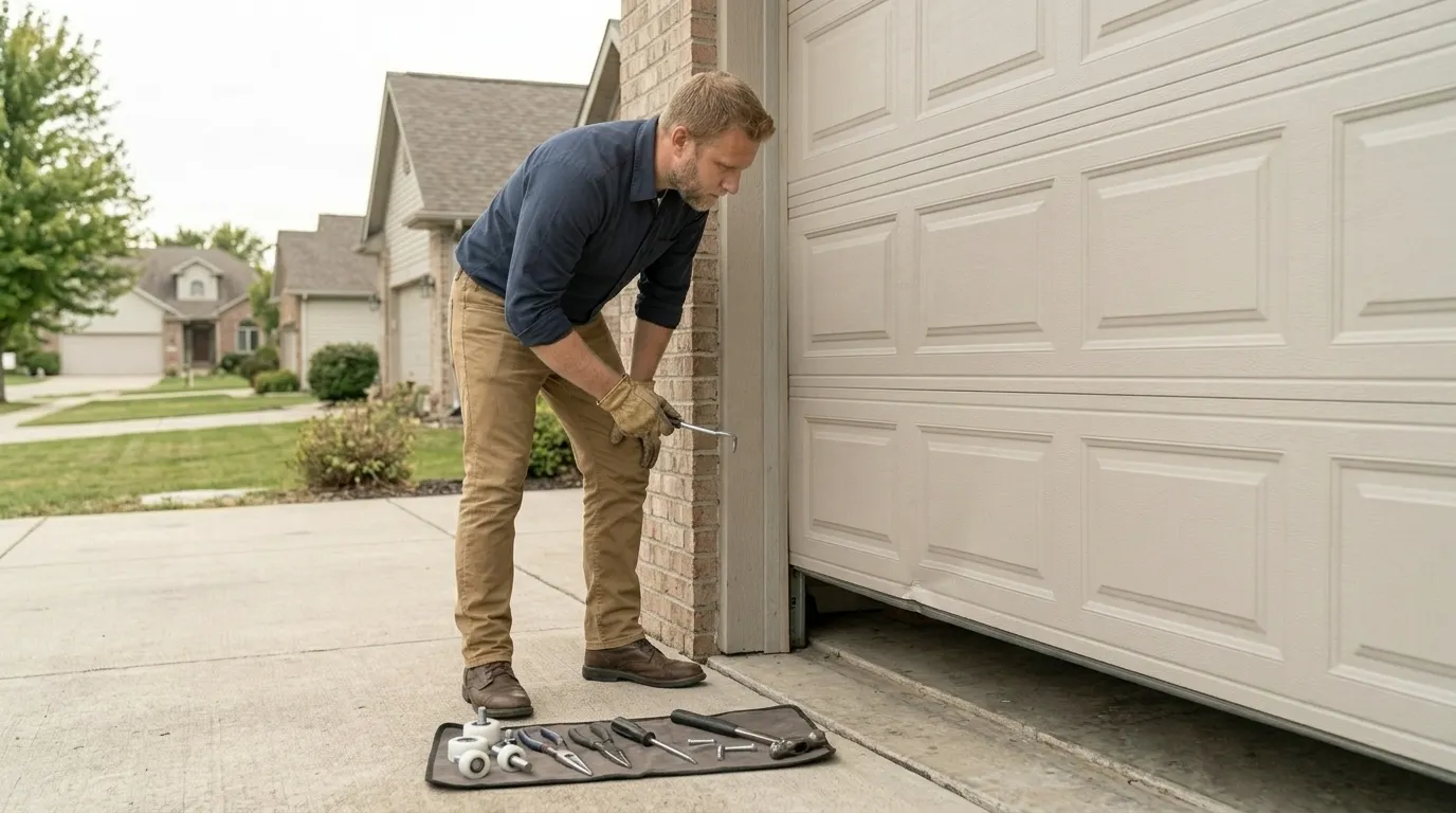 Repaired & tested - Toms River garage door service