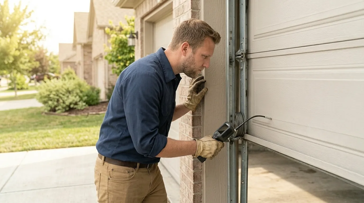 Why Older Toms River Garage Doors Let Cold Air In