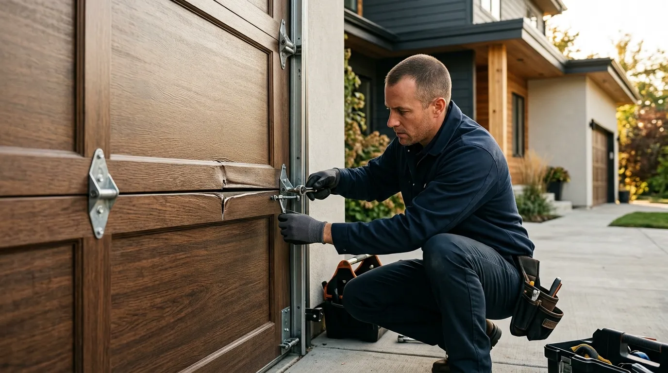 Repaired & tested - Toms River garage door service