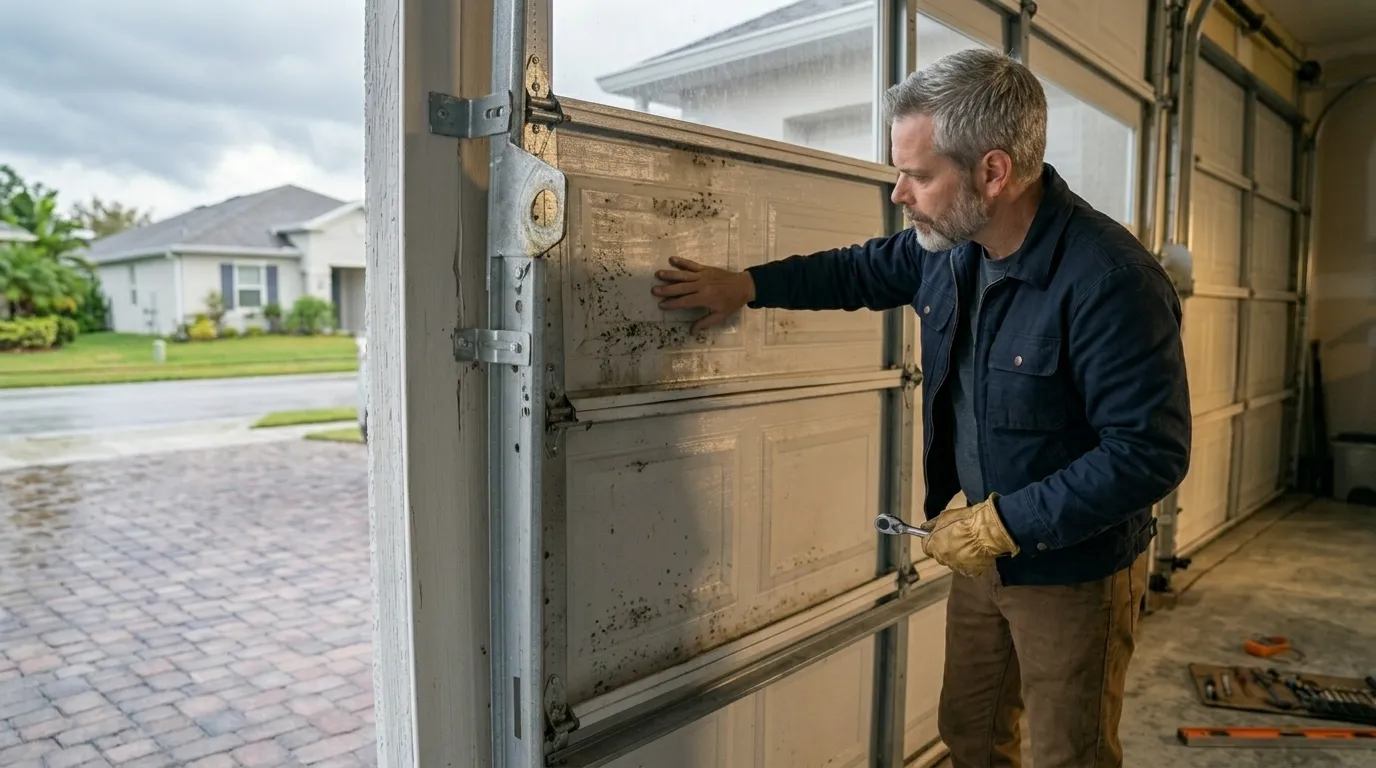 Repaired & tested - Toms River garage door service