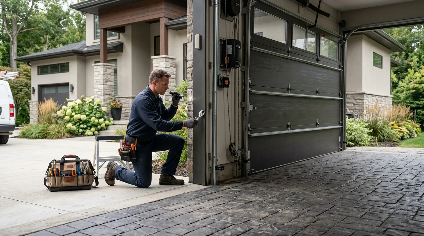 Why Your Garage Door Jumps the Track